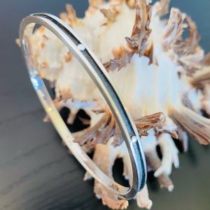 Sterling Silver 925 Slip-on Design Bangle